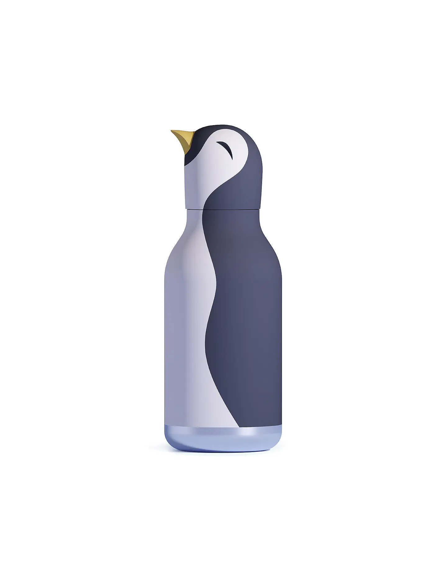 ASOBU | Isolierflasche 460ml PINGUIN grau / weiss | 